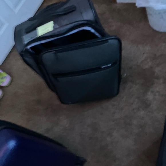Men's Black Travel Bag